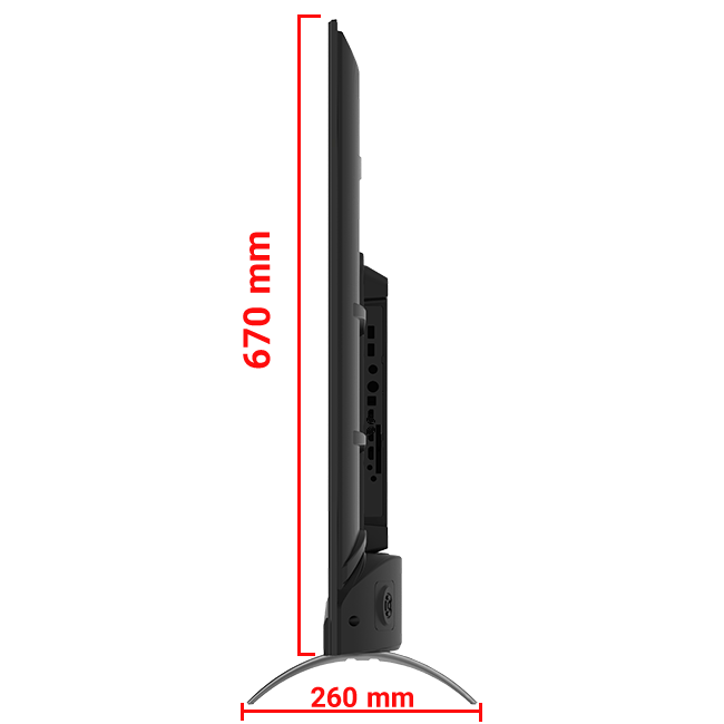 تلویزیون UHD 4K هوشمند ایکس‌ویژن سری 8 مدل XTU835 سایز 50 اینچ